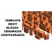 Template revit blocos cerâmicos configurados